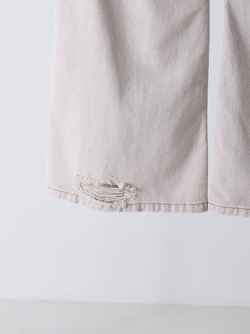 【 予約:11月中旬 】LOOSE FIT FLARE PT /Y254-31131